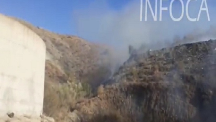 Extinguido el incendio forestal declarado en Lújar
